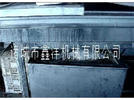 大枣清洗机的出厂前试用
