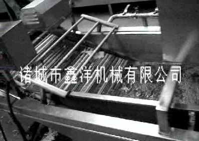 切菜清洗输送机的出厂前使用